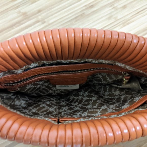 Bodhi Leather Clutch – Burnt Orange, Used Once - Picture 5 of 6